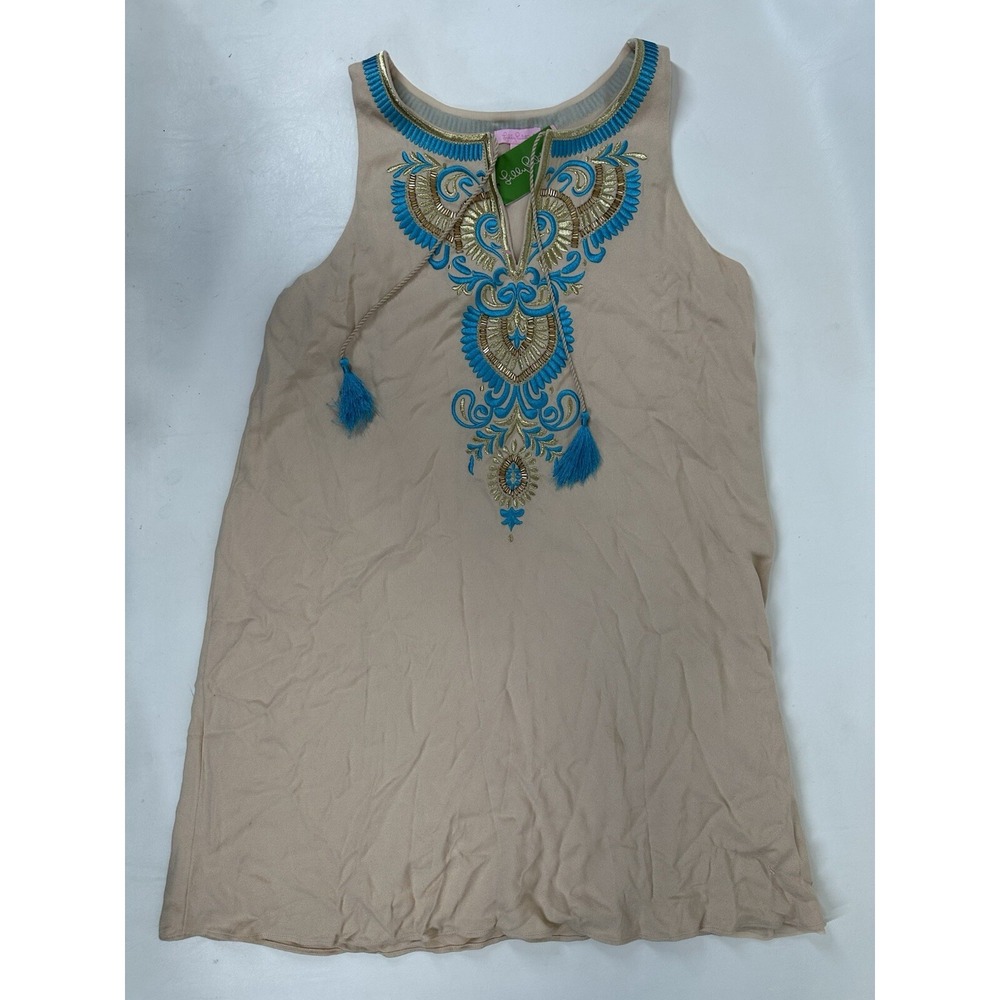 LILLY PULITZER Aubra Shift Size Large‎ Sand Dune NWT